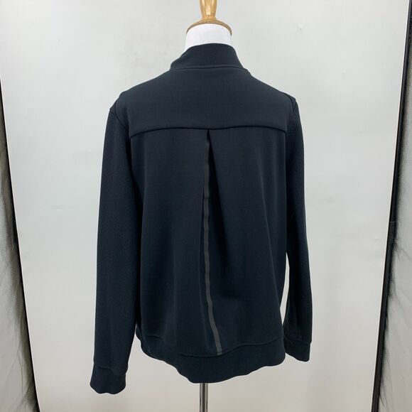 Nike Tech Fleece Destroyer Jacket Womens M Medium Black Snap Button Zip Up - Picture 7 of 15